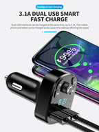 MP3 Voiture Écran + USB-C