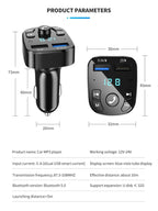 MP3 Voiture Écran + USB-C