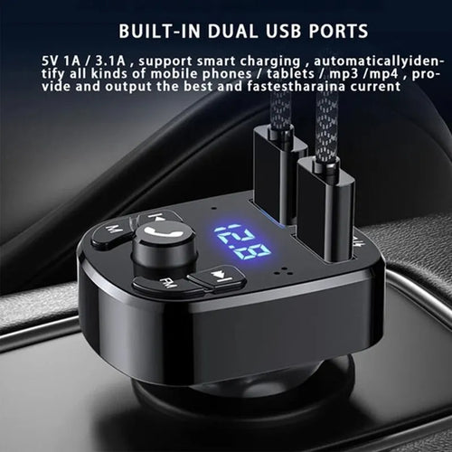 MP3 Voiture Écran + USB-C