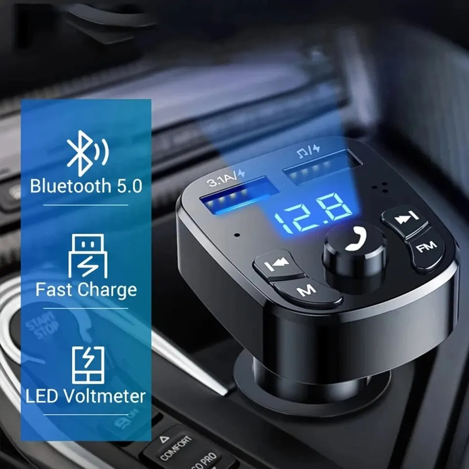MP3 Voiture Écran + USB-C