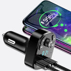 MP3 Voiture Écran + USB-C